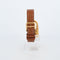 Montre Hermès - Montre Kelly cadran champagne en acier doré et verre saphir 58 Facettes