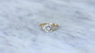 Bague 57 Bague Belle Epoque Infini Diamants sur Or jaune et Platine 58 Facettes