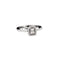 Bague 53 Bague or blanc diamants 58 Facettes 313225