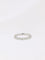 Alliance américaine or blanc diamants 0,9 ct