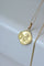 Pendentif AUGIS - Médaille d'Amour Ange Or Jaune 58 Facettes