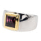 Bague 52 Bague Or blanc Grenat 58 Facettes 3007893RV