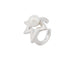 Boucles d'oreilles bijou d'oreille TASAKI 1 clip comet plus argent massif perle 58 Facettes 258988