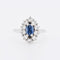 Bague 51 Bague Or Saphir Diamants 58 Facettes 183