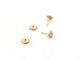 Boucles d'oreilles boucles d'oreilles POMELLATO sabbia or rose 18k & diamants 0.5ct s 58 Facettes 266333