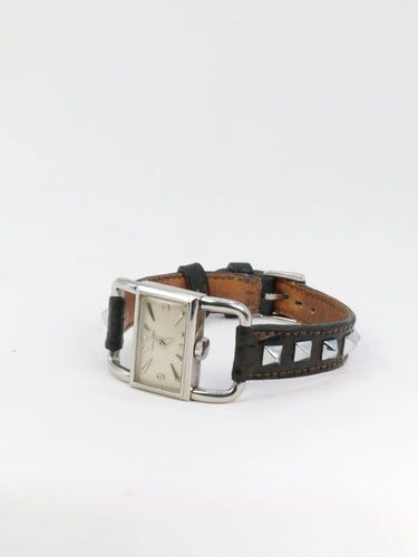 Montre Jaeger Lecoultre - montre Etrier Acier, Cuir 58 Facettes 421
