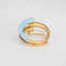 Bague Bague Melissa Kaye en or jaune 18 carats avec diamant 1 carat et émail, bijouterie fine 58 Facettes G14021