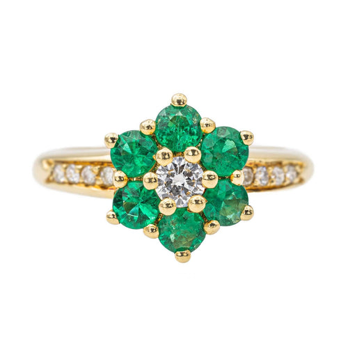 Bague 51 Bague Marguerite Or jaune Diamant 58 Facettes 3319343CN
