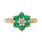 Bague 51 Bague Marguerite Or jaune Diamant 58 Facettes 3319343CN