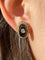 Boucles d'oreilles Boucles d’oreilles en or jaune 18k onyx et diamants 58 Facettes