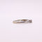 Bague Solitaire diamant épaulé or blanc 58 Facettes