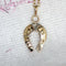 Pendentif Pendentif or rose fer à cheval 58 Facettes CVP184