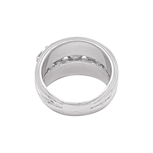 Bague 53 Bague platine, diamants. 58 Facettes 34295