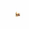 Boucles d'oreilles Puces D'oreilles Or Jaune & Topaze 58 Facettes 2-BOE1-GS38371-4