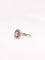 Bague 59 Bague Art Déco diamants taille ancienne et rubis calibrés 58 Facettes J305