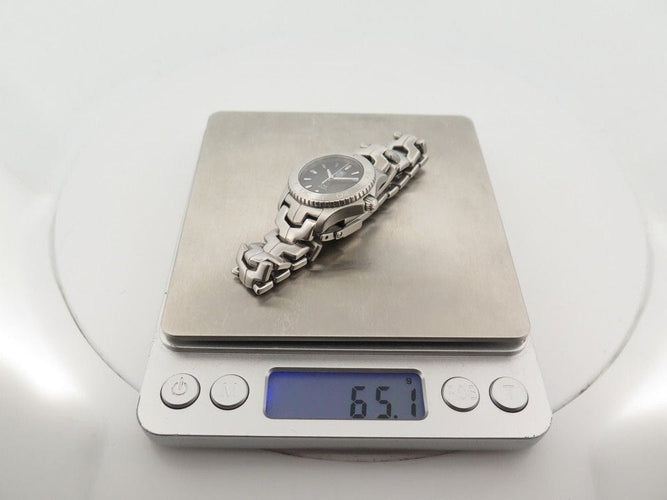 Montre montre TAG HEUER link lady 27 mm quartz acier palladie 58 Facettes 259317