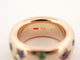 Bague 53 bague POMELLATO iconica medium or rose tourmaline saphir ruby 58 Facettes 263944