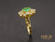 Bague Bague Marquise émeraude diamants 58 Facettes A10539