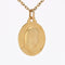 Pendentif Médaille Vierge Marie signée Contaux 58 Facettes CVP142