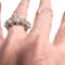Bague 54 Bague bandeau moderne en or avec diamants 58 Facettes Q65B