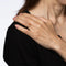 Bague 44 Bague de conversion victorienne émail et or jaune 58 Facettes G7459