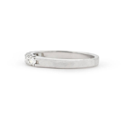 Bague Bague en or blanc et diamant 58 Facettes