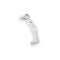 Bracelet Bracelet en argent de la maison Hermès modèle iconique chaine d'ancre. 58 Facettes 1