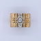 Bague Bague Tank Or Rose Diamants 58 Facettes A11038