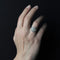 Bague 48 Bague ancienne ronde perle fine et diamants 58 Facettes 25-117
