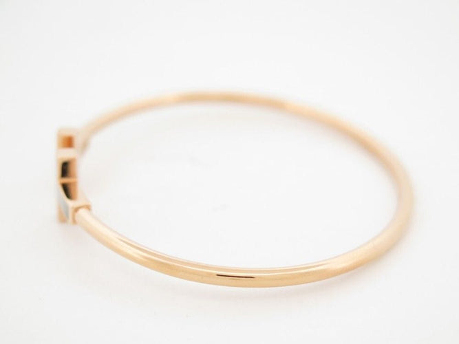 Bracelet bracelet TIFFANY & CO t wire 17cm or jaune nacre 58 Facettes 258844