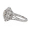 Bague 55 Bague Pompadour Or blanc Diamant 58 Facettes 2991730CN