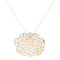 Collier Ginette NY Collier Pendentif Jumbo Lotus Or rose 58 Facettes 2656315CN