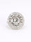 Bague 53 Bague cible double entourage diamants taille ancienne 2 carats 58 Facettes 1153.16