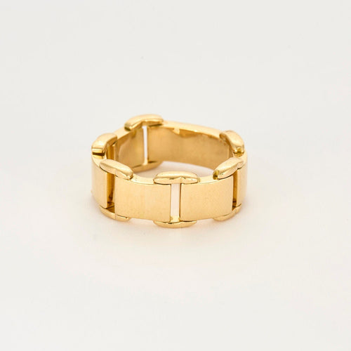 Bague 61 Bague souple or jaune 58 Facettes EL001
