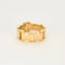 Bague 61 Bague souple or jaune 58 Facettes EL001