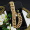 Bracelet Bracelet gourmette or rose rétro 58 Facettes CVBR77