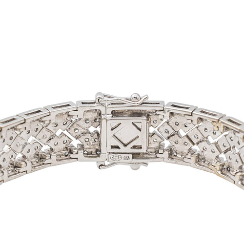 Bracelet Bracelet Or blanc Diamant 58 Facettes 3548168CN