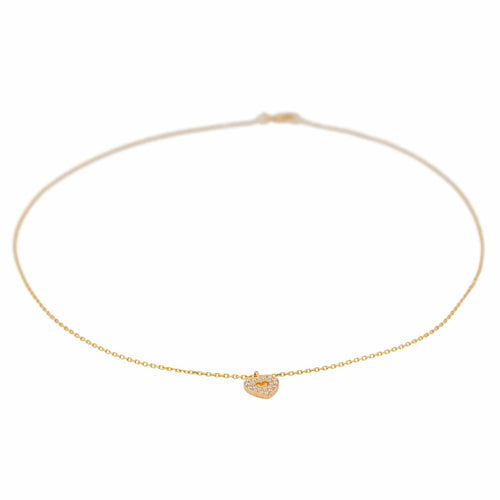 Collier Poiray Collier Coeur Coeur secret Or jaune Diamant 58 Facettes 2841922CN