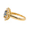 Bague 54 Bague Pompadour Or jaune Saphir 58 Facettes 3029098CN