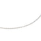Collier Collier Maille forçat Or blanc 58 Facettes 3552525CN