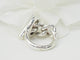 Bague Bague Hermès croisette GM en argent 58 Facettes 33114