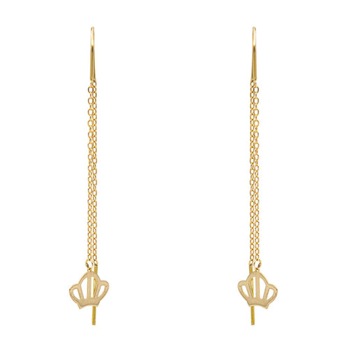 Boucles d'oreilles Boucles d'oreilles Pendantes Or jaune 58 Facettes 2843367CN