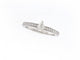 Bague 54 bague CHAUMET triomphe josephine eclat d'eternite platine 58 Facettes 259901