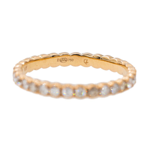 Bague 53 Ginette NY Bague Alliance Or jaune Diamant 58 Facettes 3056513CN