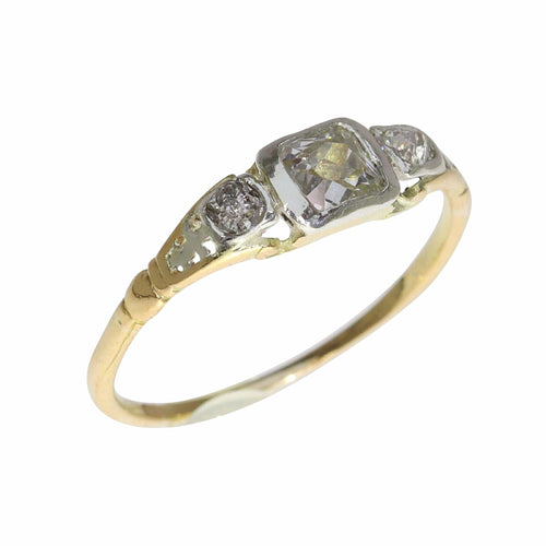 Bague 50 Murmures du passé : l'histoire de la bague en diamant de la Renaissance 58 Facettes 24004-0313