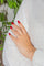 Bague 53 Bague Demi alliance Or blanc Diamant 58 Facettes 2916895CN