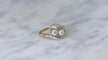 Bague 57 Bague de Fiançailles Toi et Moi Diamants 58 Facettes
