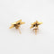 Boucles d'oreilles Boucles d'oreilles Tiffany & Co Star, vers 1983, puces en or jaune 18 carats, bijoux signés. 58 Facettes G14190