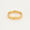 Bague 66 Alliance ou jaune 58 Facettes MON0848