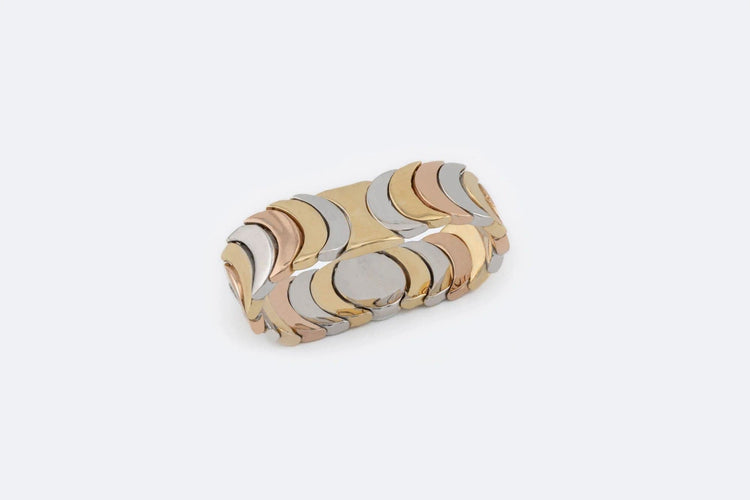 Bague Bague 3 anneaux souples en or 58 Facettes